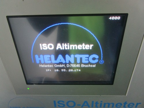 HELANTEC ISO Altímetro Profesional Alemania Producción Máquina de balance de presión - Imagen 11 de 12