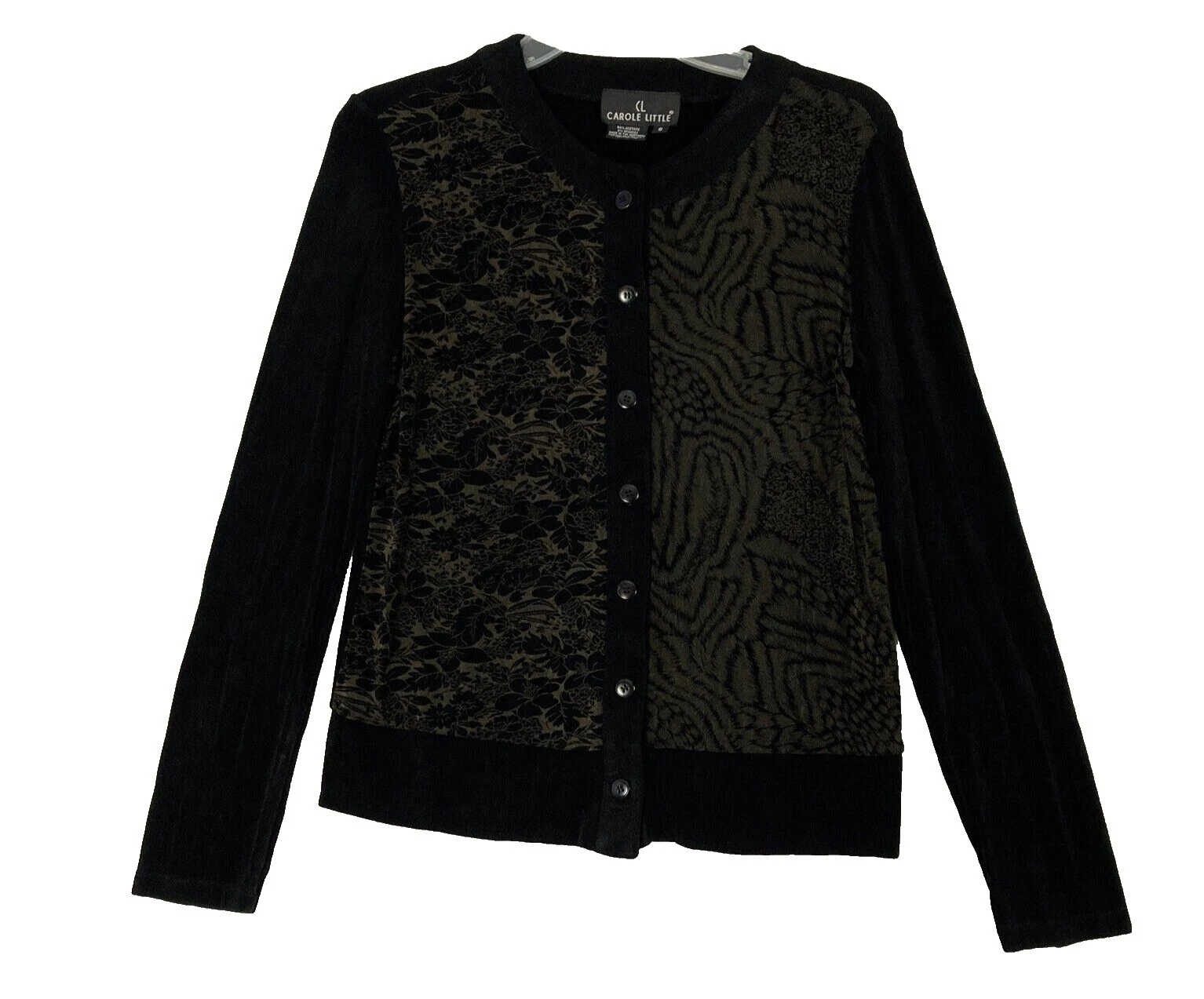 Chaqueta negra Carole Little Suéteres para mujer