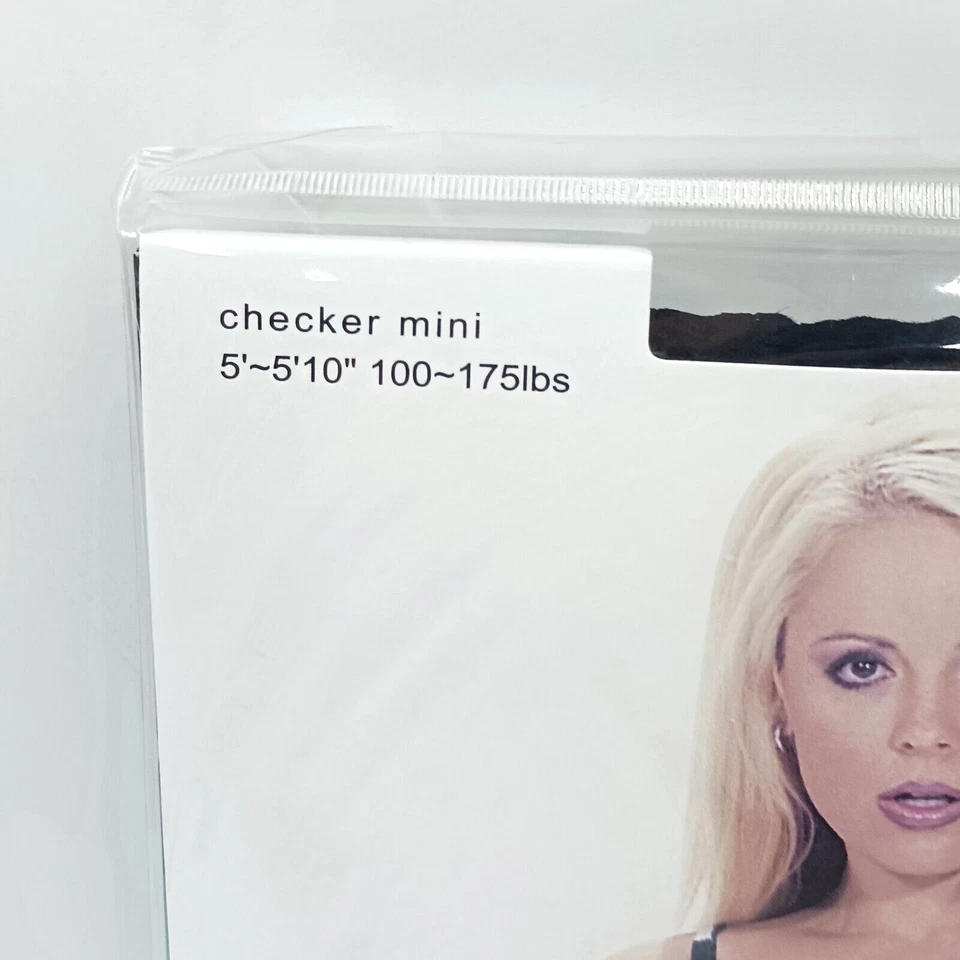 Музыка ноги шашки мини-платье женщин один размер без рукавов 100% нейлона черный/серый - Изображение 2 из 4