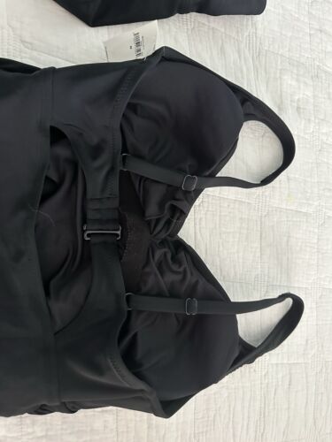 Old Navy Maternity Medium Black Two Piece Tankini Swim Suit NWT - Picture 6 of 6