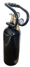 10lb CO2 Cylinder with Handle and Adjustable 250PSI Regulator for Offroad Tires 