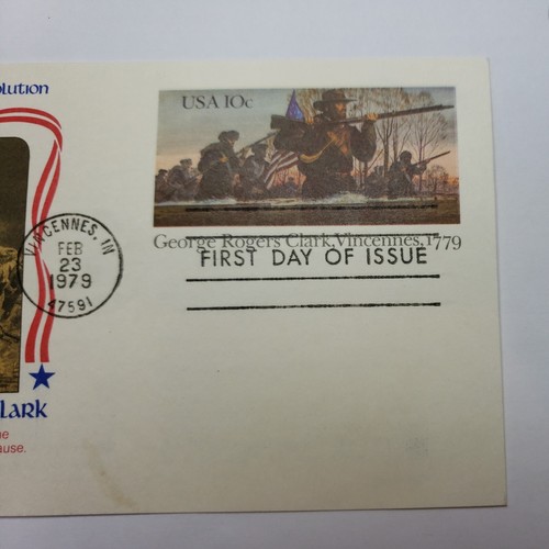 First Day Covers 1979 George Rogers Clark - Picture 4 of 5