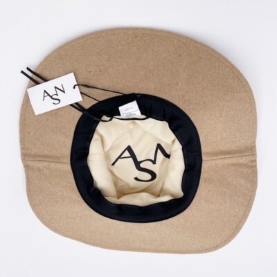 NWT ASN The Harper Felt Floppy Hat Tan Wide Brim Packable Boho Festival Coastal Asn | Accessories | Asn Harper Floppy Hat Tan Felt Nwt  main image 3