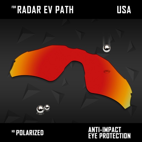 Lote de lentes de repuesto polarizadas antiarañazos para Oakley Radar EV Path OO9208 - Imagen 11 de 37