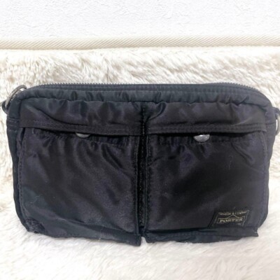 Yoshida Bag PORTER Tanker Shoulder Bag 622-68809 Nylon Black Used From Japan
