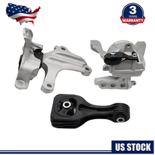 ENGINE MOTOR MOUNT & AUTO TRANS MOUNT SET FOR 2016-2021 HONDA CIVIC 1.5L TURBO