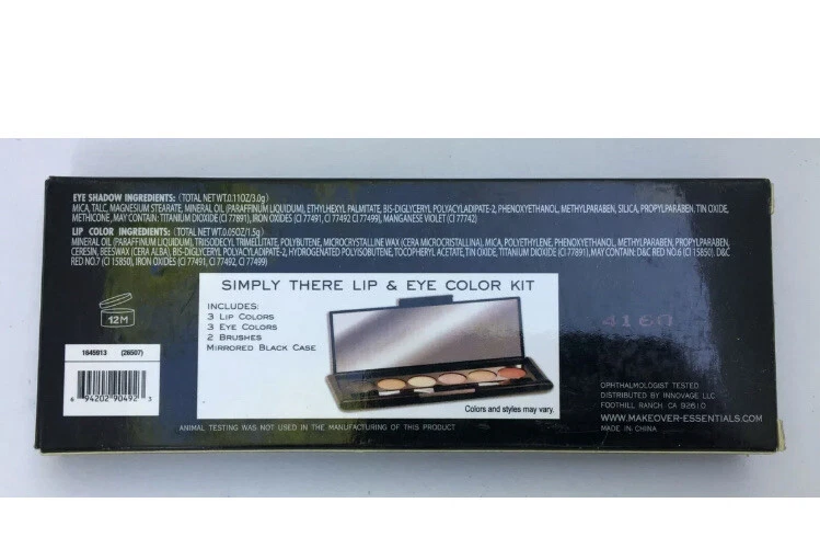 Eye Shadow, Lip & Eye Color Kit NEW Simply There Makeover Essentials - Image 3 of 4