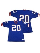 Vintage 1980’s New York Giants Sandknit NFL Jersey #20 Size Large Made In U.S.A