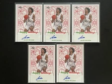 2023 Leaf Happy Holidays Jalen Wilson Auto Autograph RC Rookie Lot Of 5