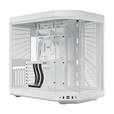 Hyte Y70 Mid Tower Case - Snow White (E-ATX/M-ATX/M-ITX)