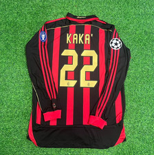 AC Milan 2007/2008 Home Long Sleeve Jersey - Kaka #22 JERSEY