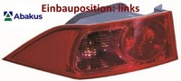 Abakus 217-1958R-UE Heckleuchte Rechts RüCklicht Hecklicht RüCkleuchte
