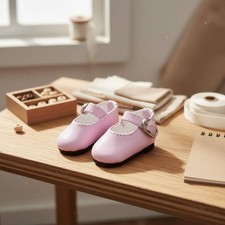 1/6 Scale BJD Shoes Dress-up Accessory BJD Doll Shoes Faux Leather Finish