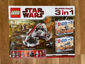LEGO 66341 Star Wars: Star Wars Super Pack 3 in 1 New Sealed MISB Rare Excellent Condi