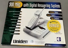 Uniden EXA 7950 900 Mhz Extended Range Cordless  Phone w/ Answering System New