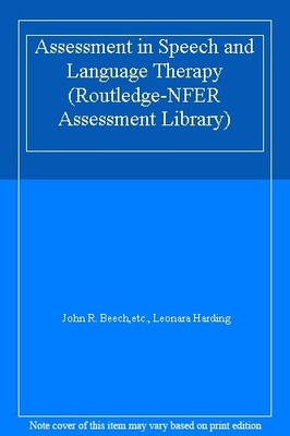 Assessment in Speech and Language Therapy (Routledge-NFER Assess
