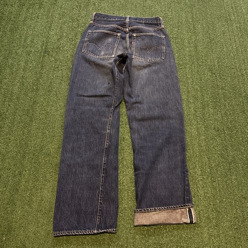 Vintage 60s Levi’s 501 Big E Dark Wash Selvedge Denim Jeans 26x28 Great Cond.