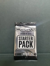 2023-24 Monopoly Prizm Starter Pack w/ Victor Wembanyama RC Factory Sealed 