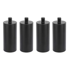 4Pcs CAMVATE 2" Long Thread Adapter 3/8"-16 Female to 1/4"-20 Male fr Camera Rig