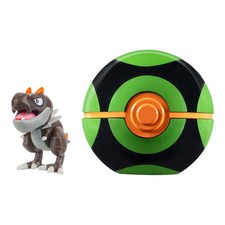 Jazwares pokemon clip 'n' go tyrunt dusk ball