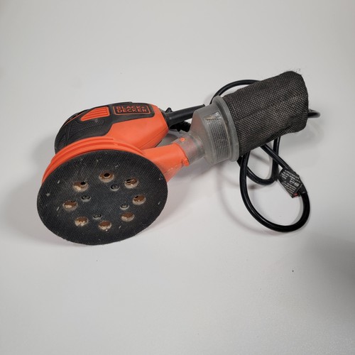 BLACK+DECKER Orbital Sander 5" 2.0 Amp 12000 OPM Corded BDERO100 - Tested - Picture 3 of 5