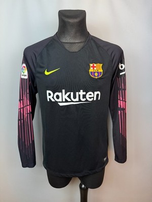BARCELONA 2018 2019 GOALKEEPER SHIRT FOOTBALL SOCCER NIKE 894437-011 SIZE M 