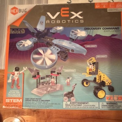 HEXBUG VEX Robotics Discovery Command Explorer STEM Kit 225+ Pieces