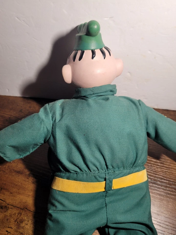 "Muñeco de peluche Beetle Bailey Camp Swampy Sargent Orville Snorkel 9,5"" 2000 woks de juguete" Foto 4 de 4