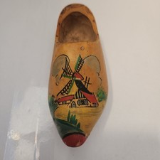 Wooden Dutch Holland shoe 6.5x2