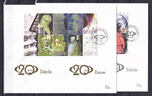 [LG78419] Belgium N°3024/3043FDC Science First Day Cover COB € 27,00 SUPERB