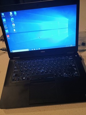 DELL Latitude E5470  SSD - Backlit - Win 10 Pro- Intel i5 8GB RAM - 512GB SSD