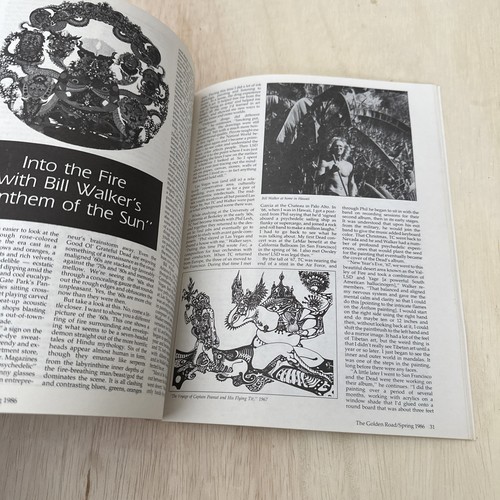 The Golden Road # 10 1986 The Grateful Dead Band Music Magazine - Picture 5 of 9