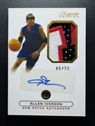 2024 Keepsake Edition Allen Iverson Gem GU SICK Patch Autograph Auto /75