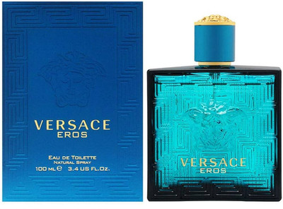 VERSACE EROS 3.4 FL OZ 100 ML EAU DE TOILETTE BRAND NEW SEALED BOX FREE SHIP
