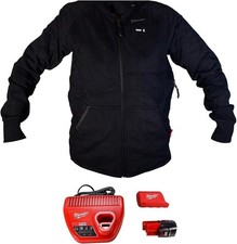 Milwaukee Electric - M12 BLK HEATED HOODIE KIT L