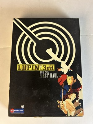 Lupin The 3rd Movie Pack First Haul DVD Set Region 1 Anime Funimation Collection