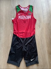 Nike Pro Elite Kenya Olympic Track Field Singlet Speedsuit Men s Size Large