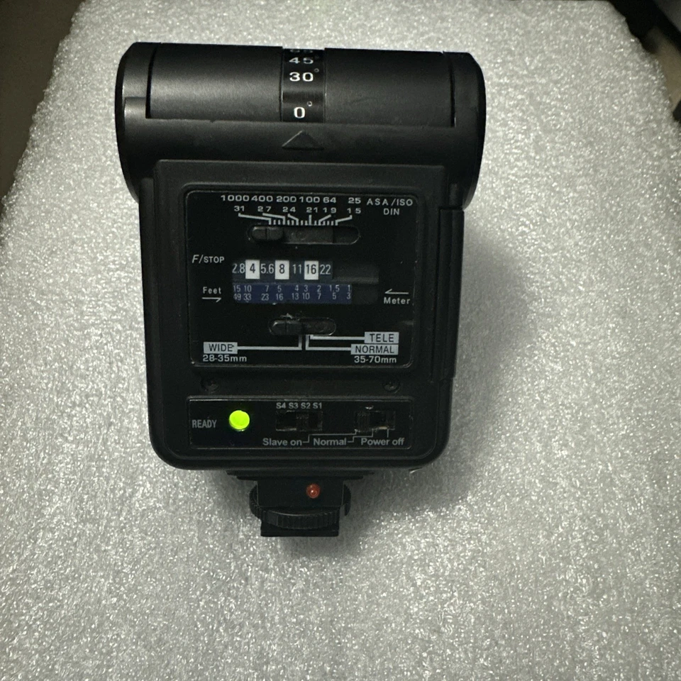 Vivitar SF-4000 Flash Universal Mount For SLR & DSLR Cameras Tested Works Great! - Image 2 of 4