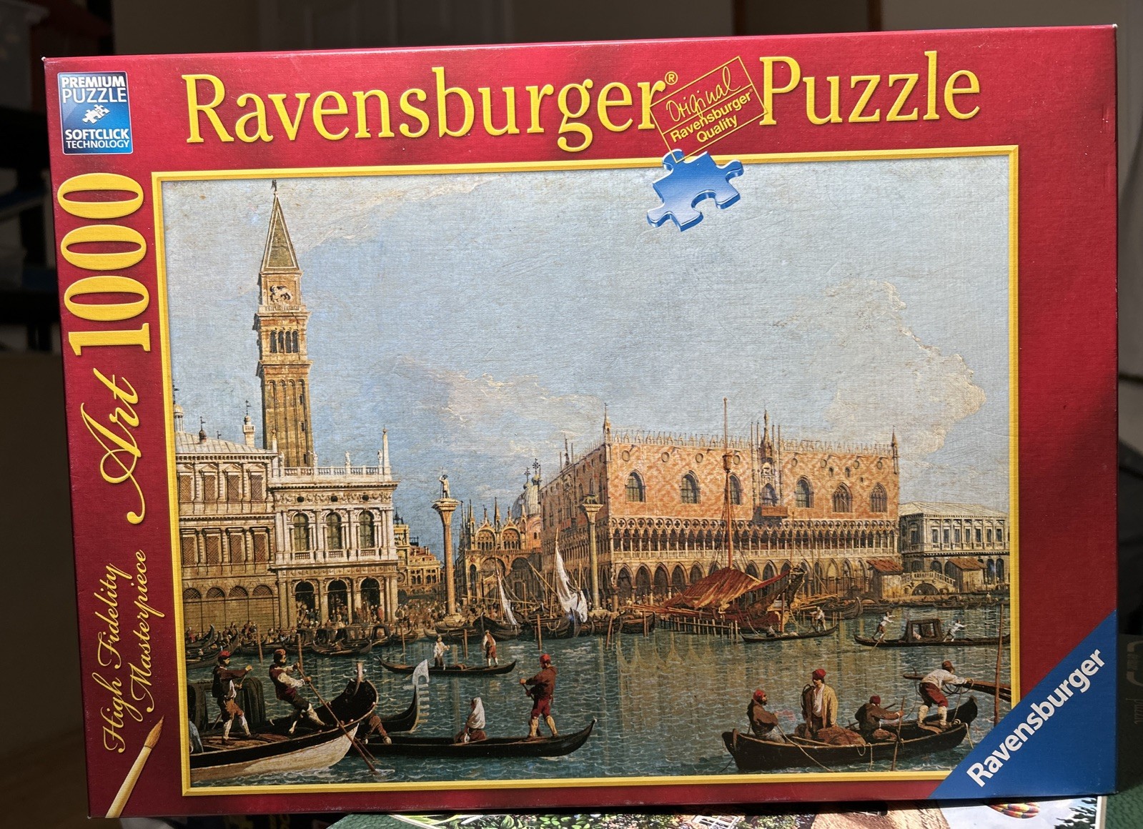 St Marks & The Ducale Palace, Venice Jigsaw 1000 Piece Ravensburger Art Puzzle