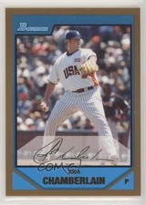 2007 Bowman Draft Prospects Futures Game Gold Joba Chamberlain #BDPP71 2o9