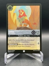 Simba -Son of Mufasa- 192/204 Shimmering Skies Uncommon Foil Disney Lorcana NM/M