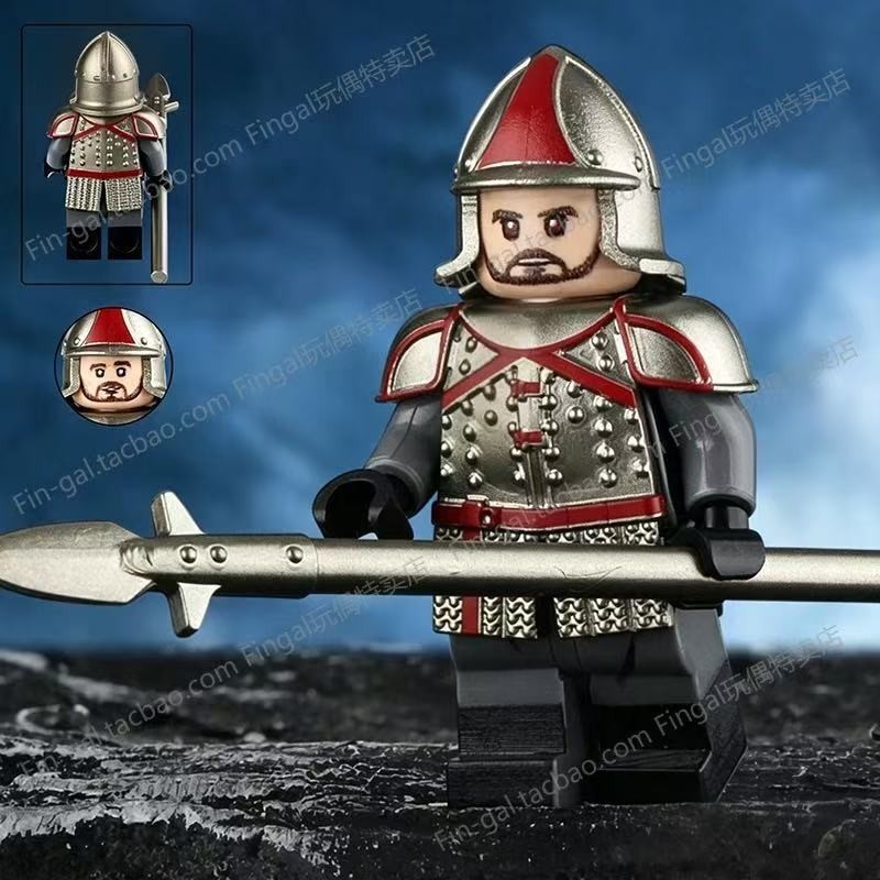 Minifigures Ancient Greek Warrior Royal Guard Building Block Brick toy ...