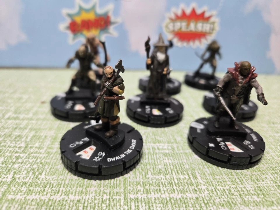 Wizkids Heroclix Lord of the Rings Lot Of Gamepieces- Check Out Photos Gandalf - Image 3 of 4