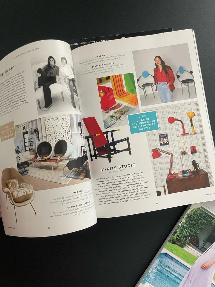 Domino Magazine | Lot Of 4| Complete 2018 (spring, summer, fall, winter) Foto 3 de 4