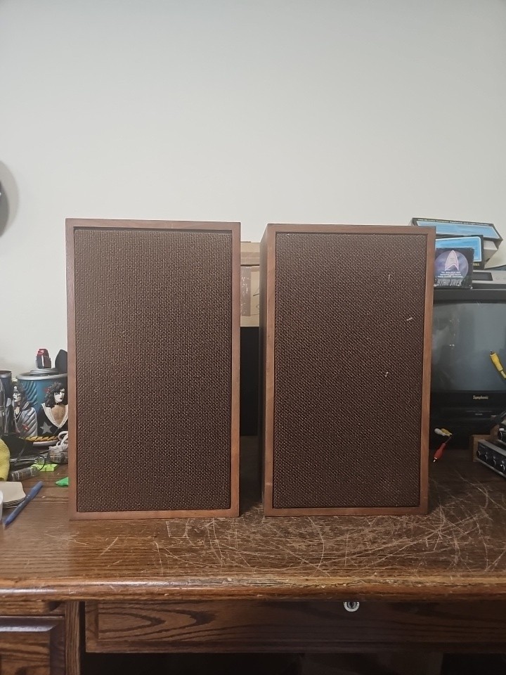 KLH Model Twenty-Six Speakers Pair. Tested & Works | eBay