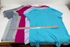 (6) George, Time Tru, NOBO Shirts - 4 Womens, 2 Mens - Variety of Colors - READ!