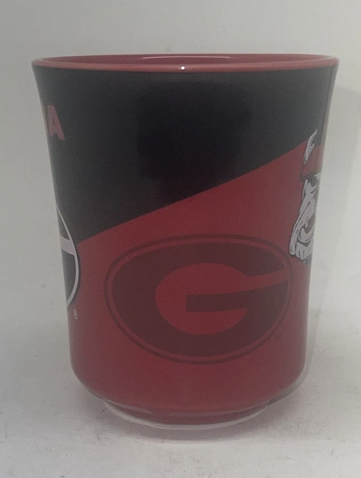 University of Georgia Bulldog Red and Black Mug - Image 4 of 4