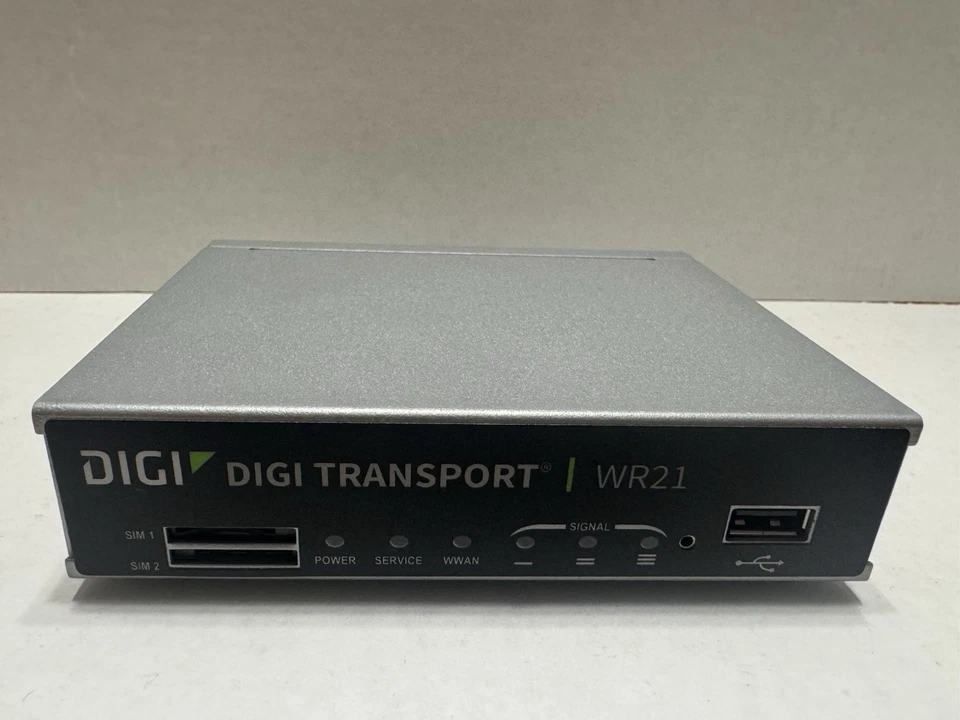 Digi Transport WR21 WR21-M52B-DE1-SB Cellular Ethernet Modem Router - Image 2 of 4