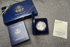2001-W American Silver Eagle Proof — photo from another recent sale