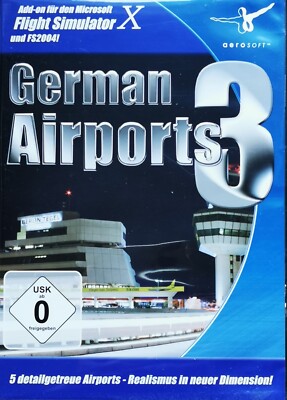 German Airports 3 | Flight Simulator X & 2004 AddOn Flugsimulator | PC